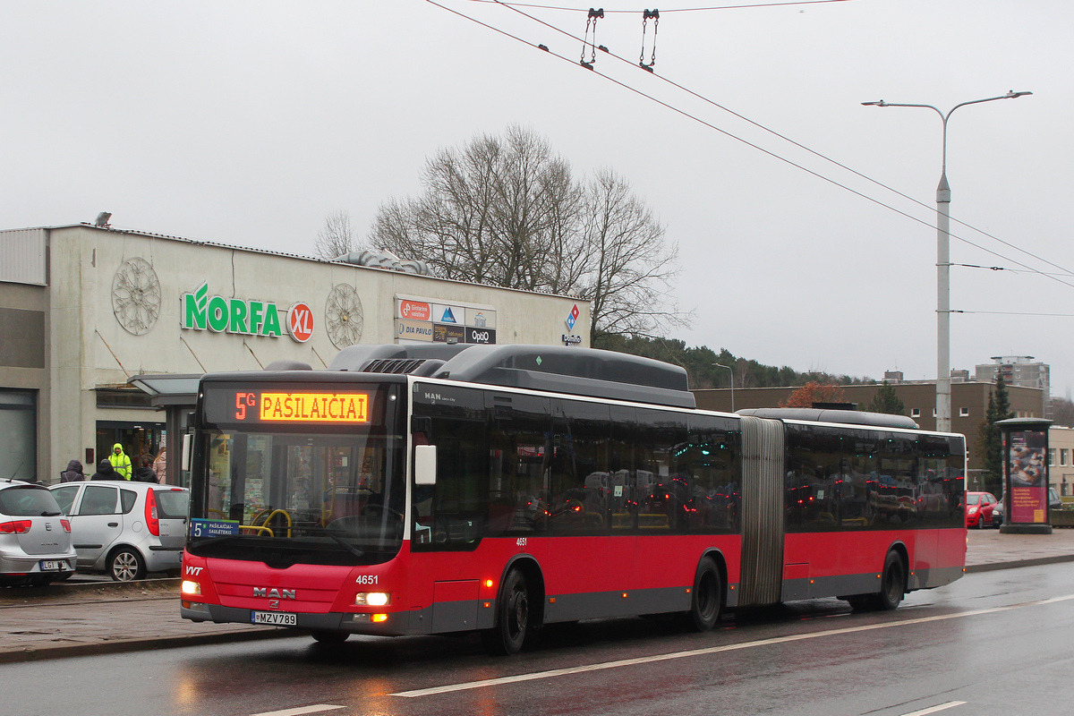 Литва, MAN A23 Lion's City G NG273 LPG № 4651