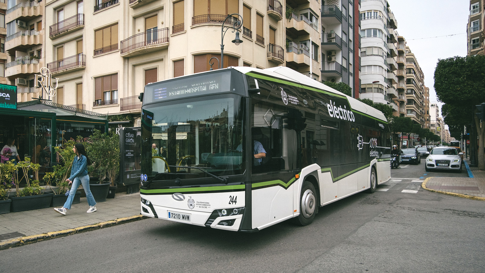 Испания, Solaris Urbino IV 12 electric № 244
