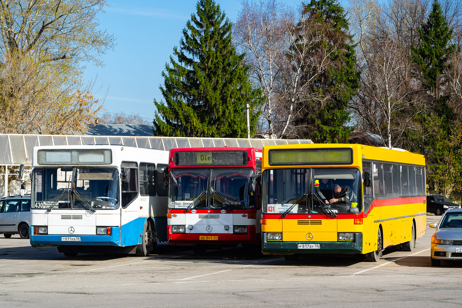 Пензенская область, Mercedes-Benz O405 № Р 817 ВУ 58 Пензенская область, Mercedes-Benz O405 № Р 817 ВУ 58