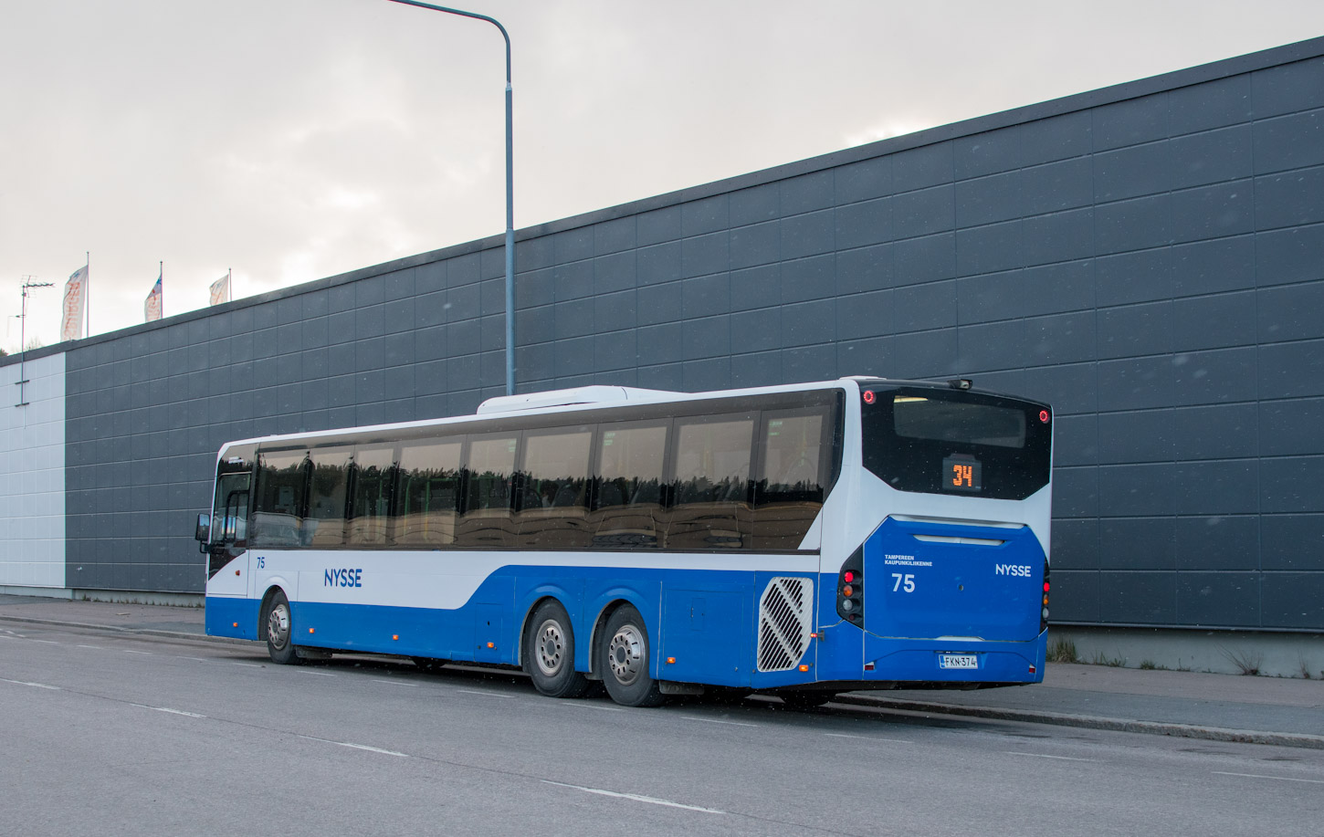 Финляндия, Volvo 8900BLE № 75
