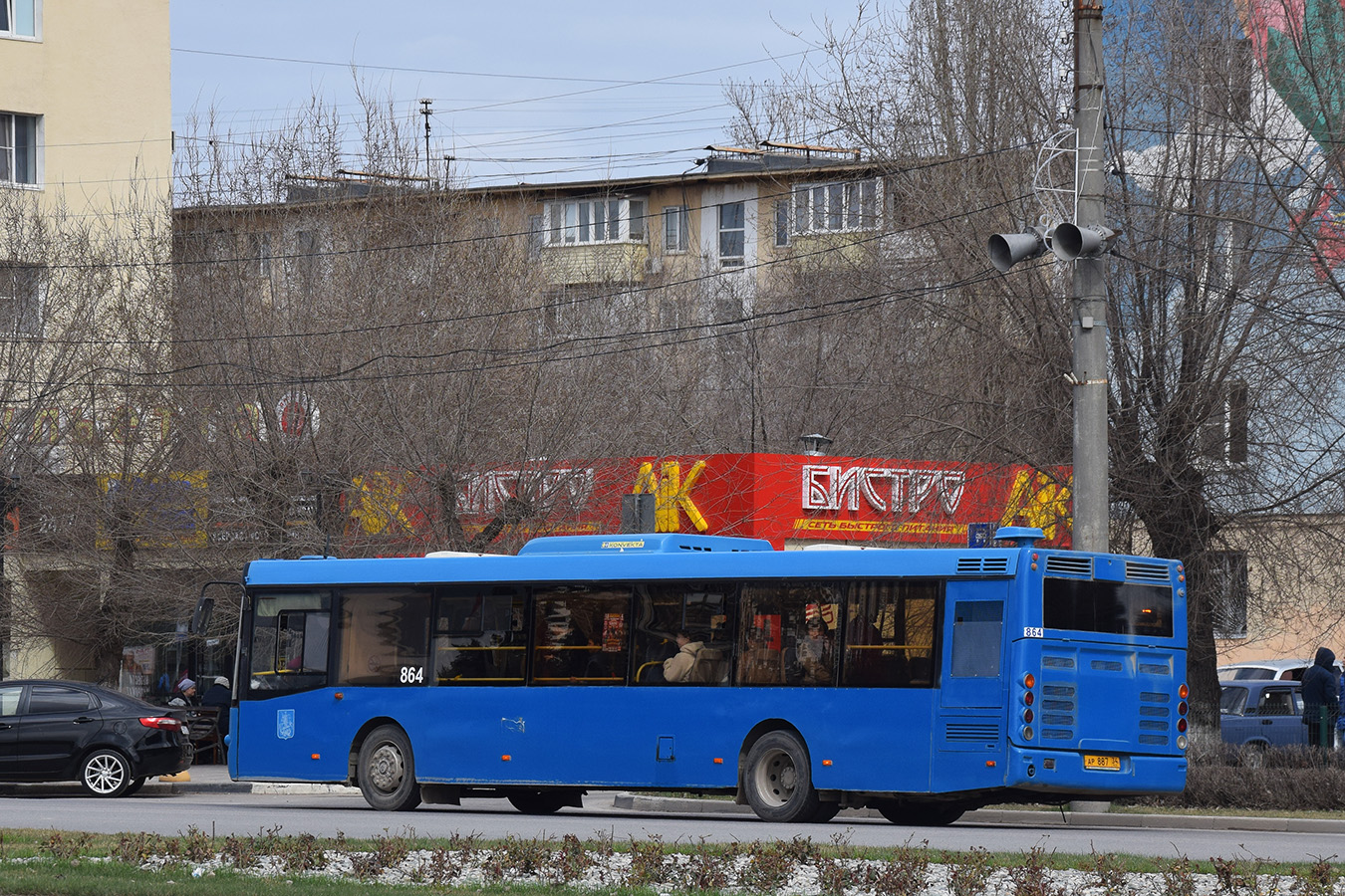 Волгоградская область, ЛиАЗ-5292.22 (2-2-2) № 864