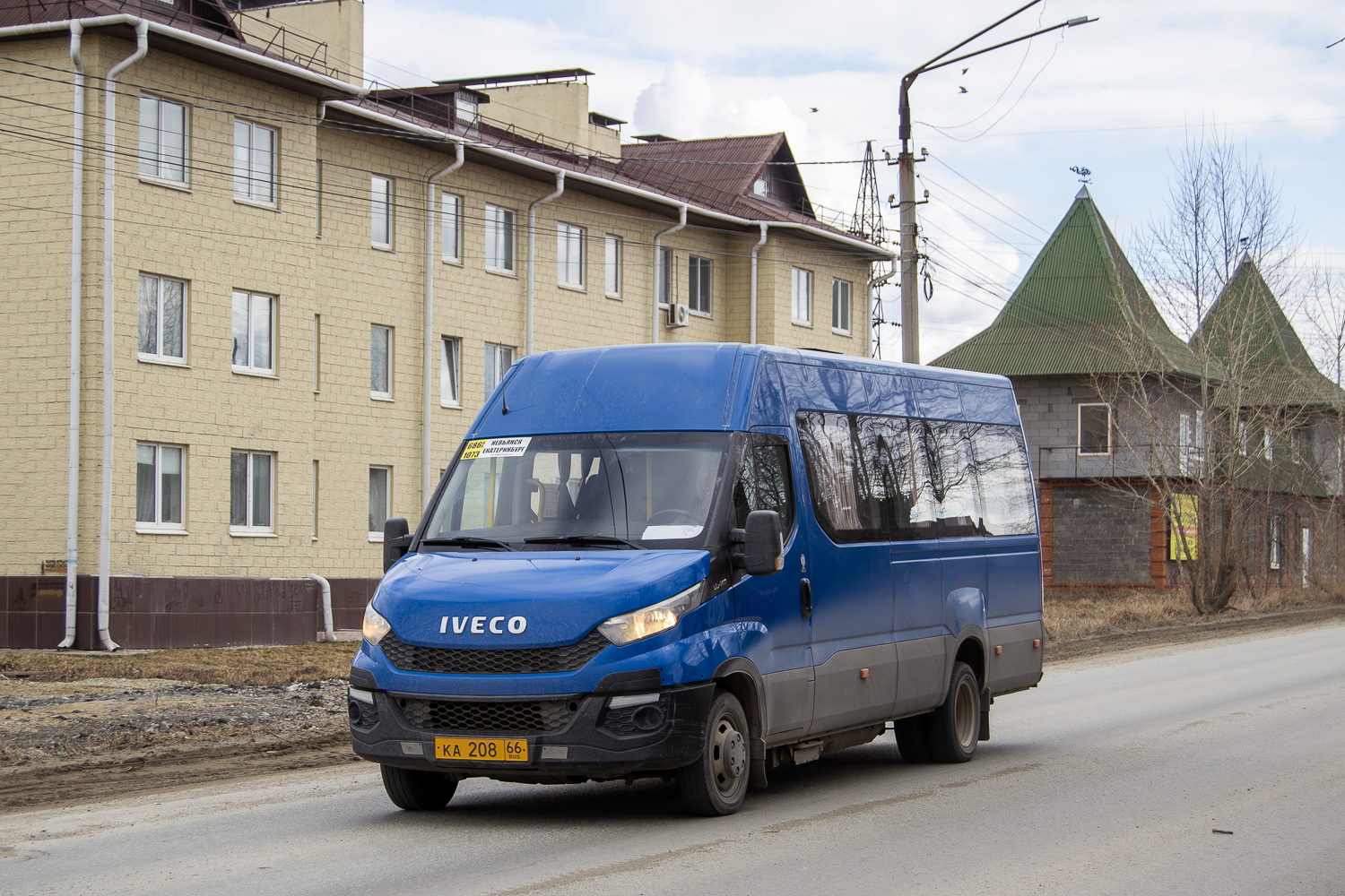 Свердловская область, Росвэн-3284 (IVECO Daily) № КА 208 66