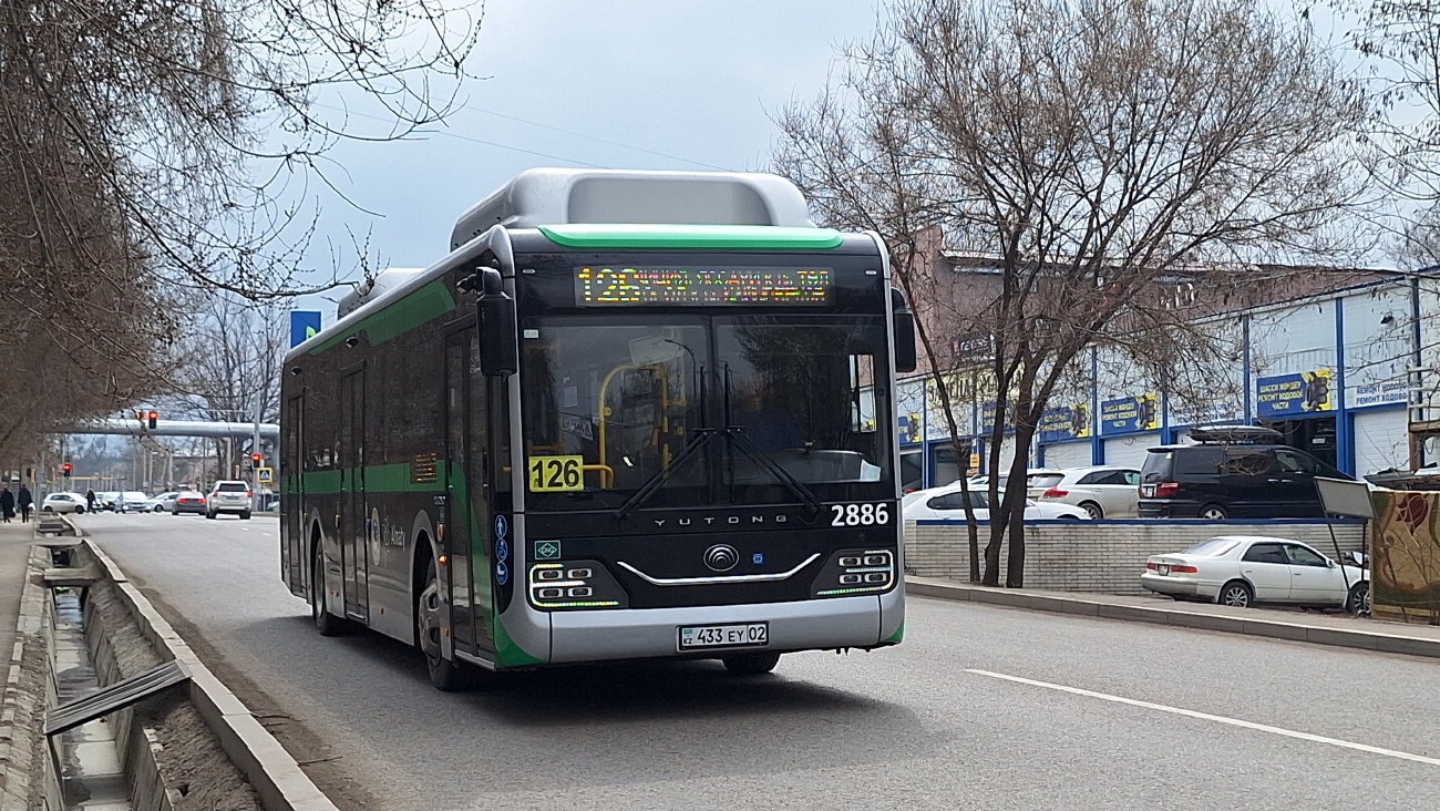 Алматы, Yutong ZK6126HG (QazTehna) № 2886