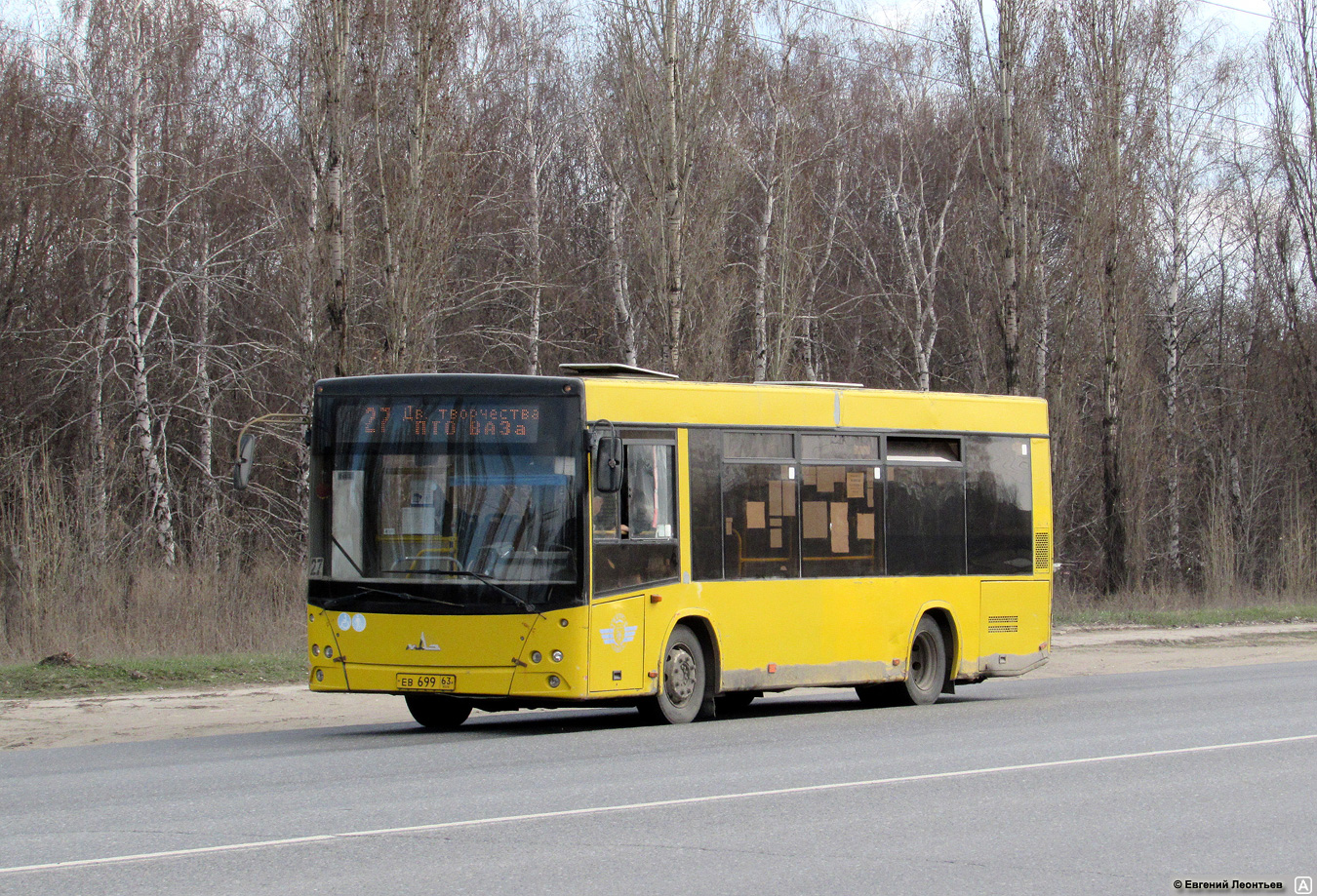 Самарская область, МАЗ-206.067 № ЕВ 699 63