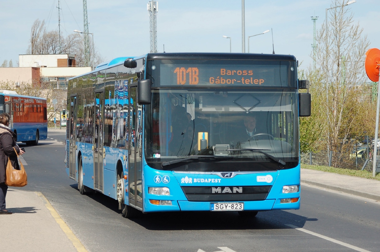 Венгрия, MAN A21 Lion's City NL283 № SGY-823