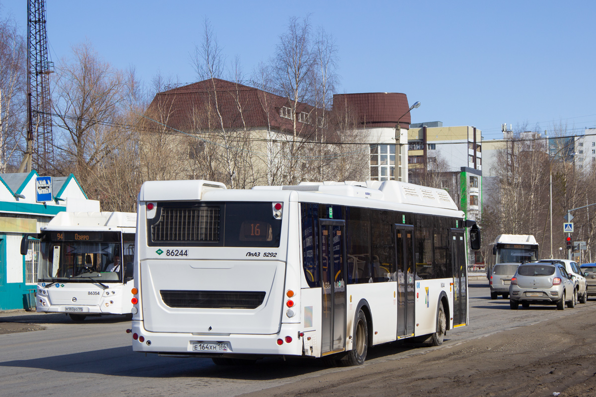 Ханты-Мансийский АО, ЛиАЗ-5292.67 (CNG) № 86244