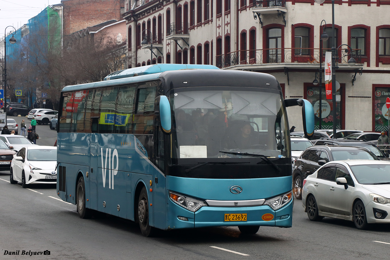 Китай, King Long XMQ6112AYD5D № 黑C 23692
