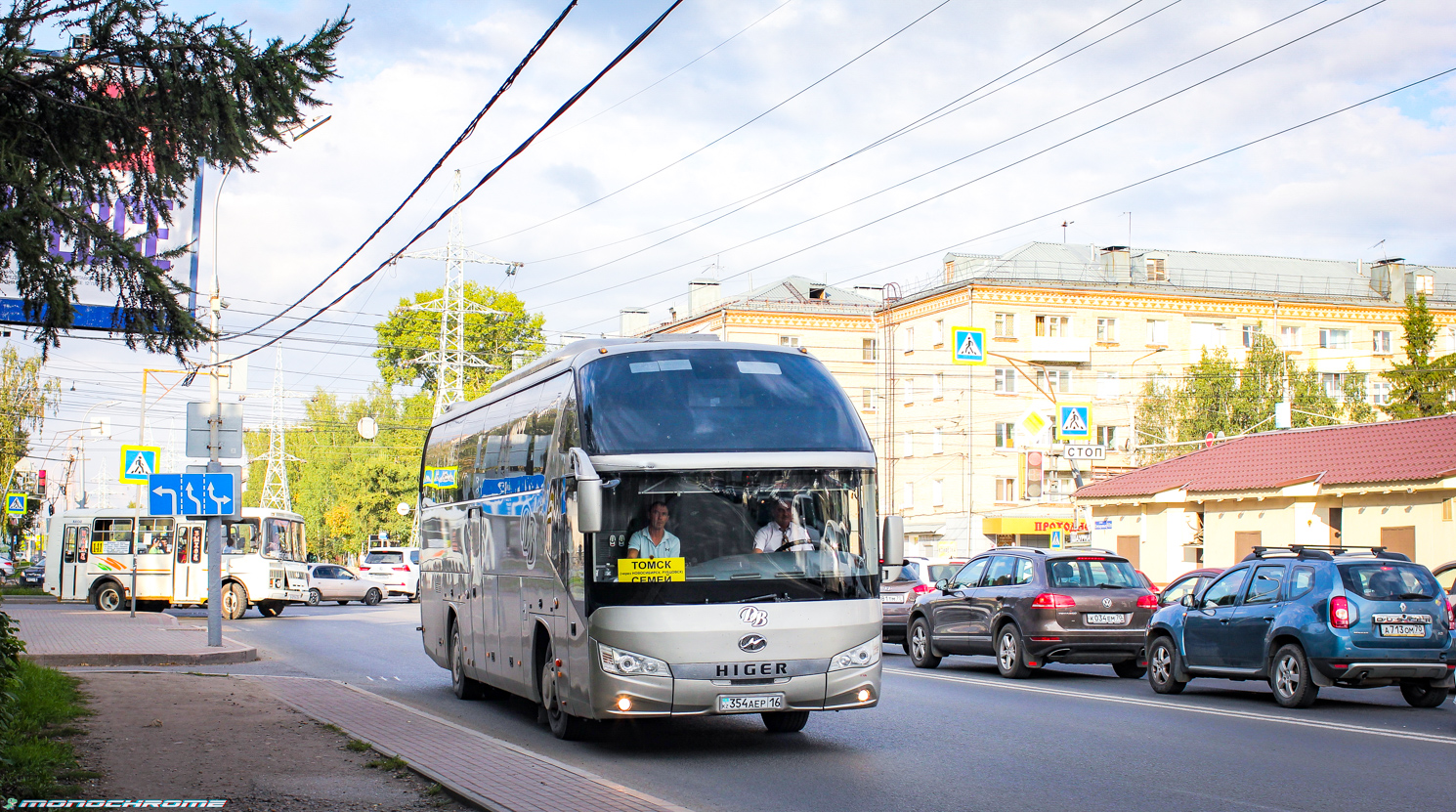 Абайская область, Higer KLQ6122B № 354 AEP 16