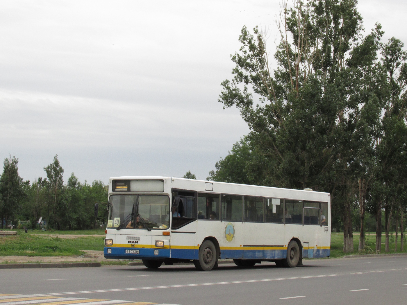 Павлодарская область, MAN 791 SL202 № S 313 KSM