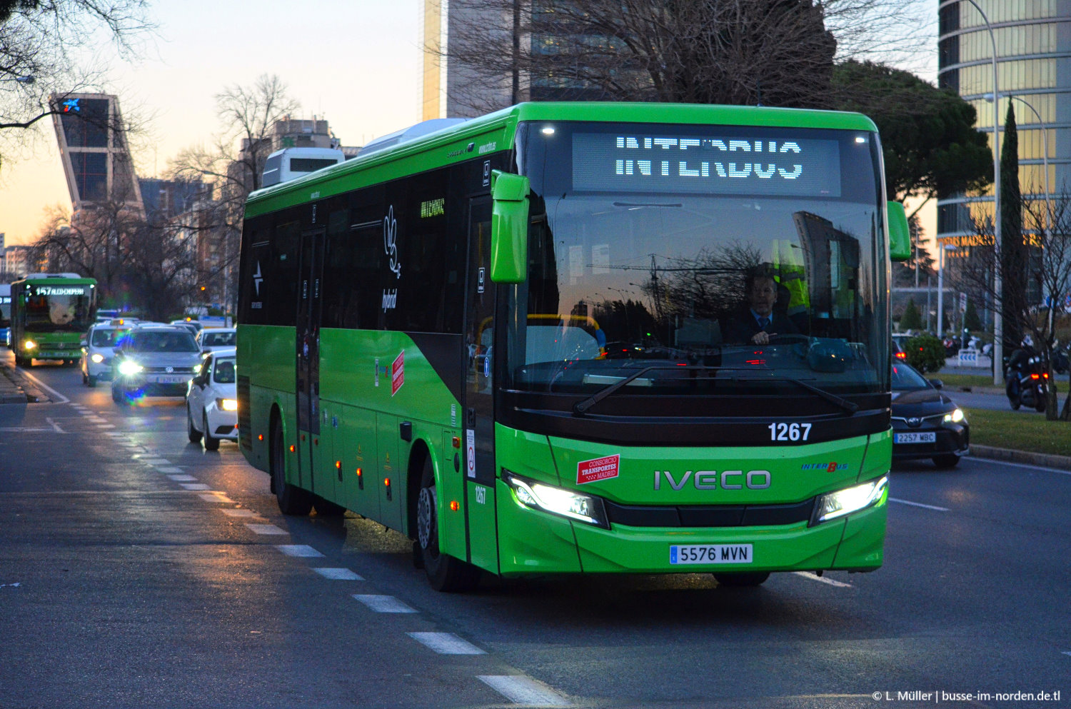 Испания, IVECO Crossway LINE 13M Hybrid № 1267