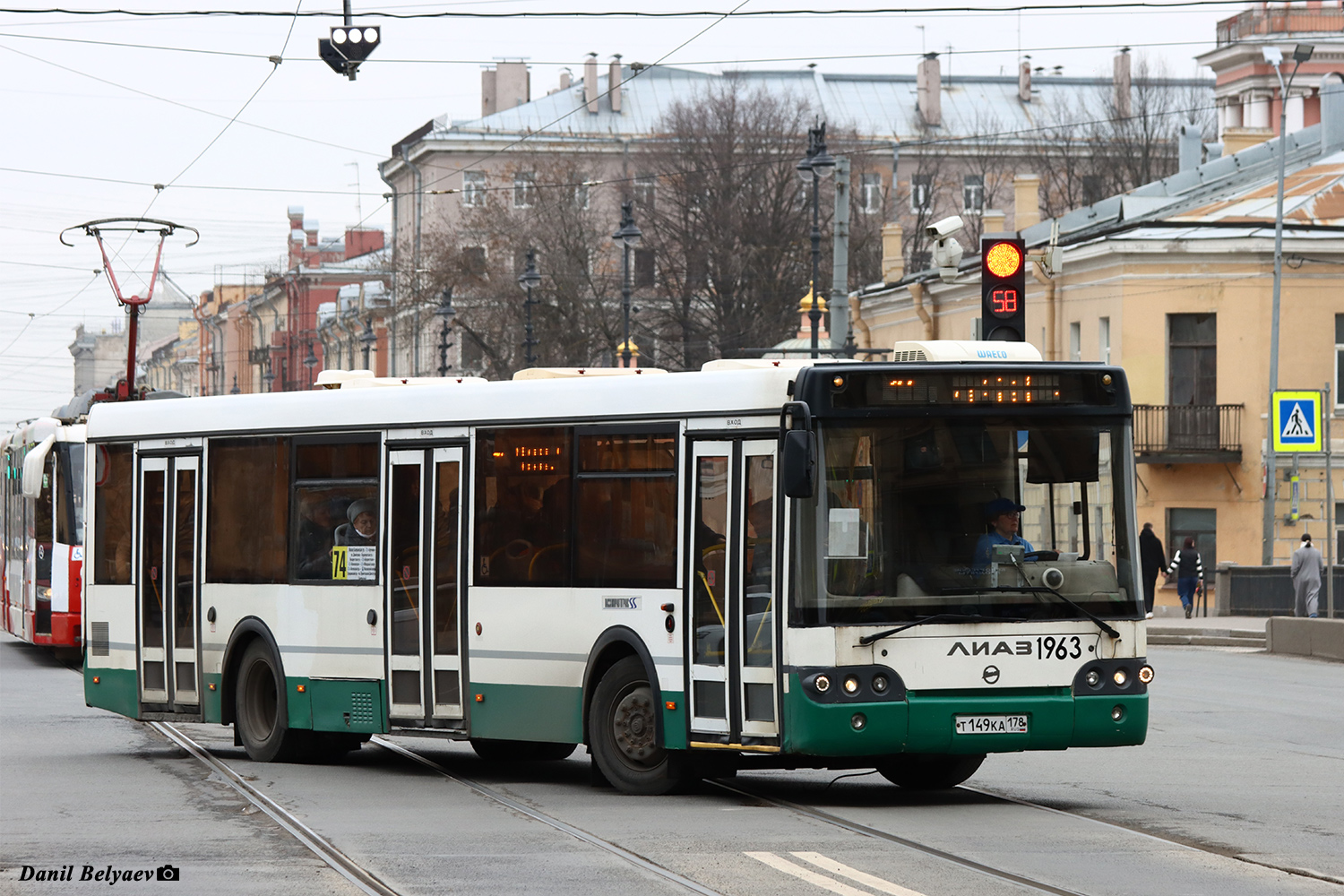 Санкт-Петербург, ЛиАЗ-5292.60 № 1963