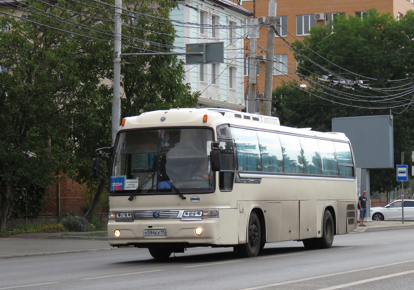 Краснодарский край, Kia AM948 Granbird SD I Greenfield № Х 594 ЕХ 193
