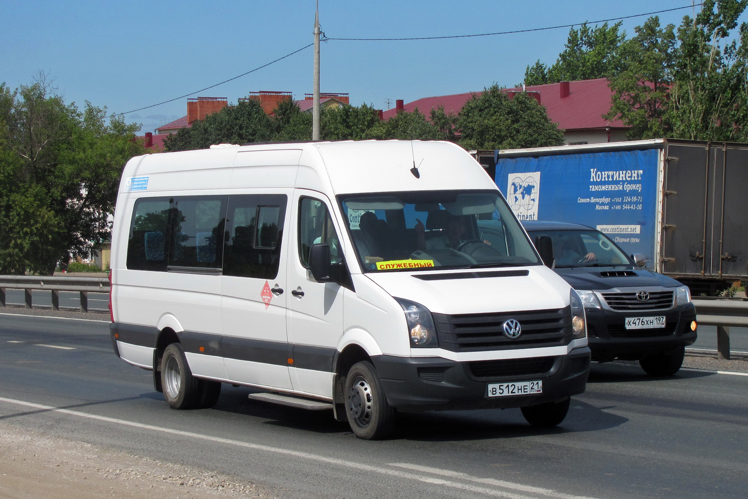 Чувашия, Луидор-223705 (Volkswagen Crafter) № В 512 НЕ 21