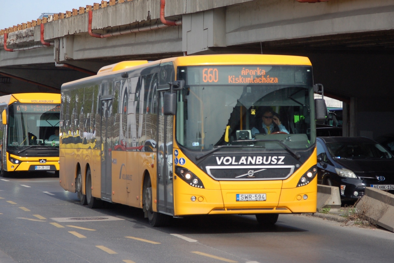 Венгрия, Volvo 8900BLE № SWR-594 Венгрия, Volvo 8900BLE № SWR-594