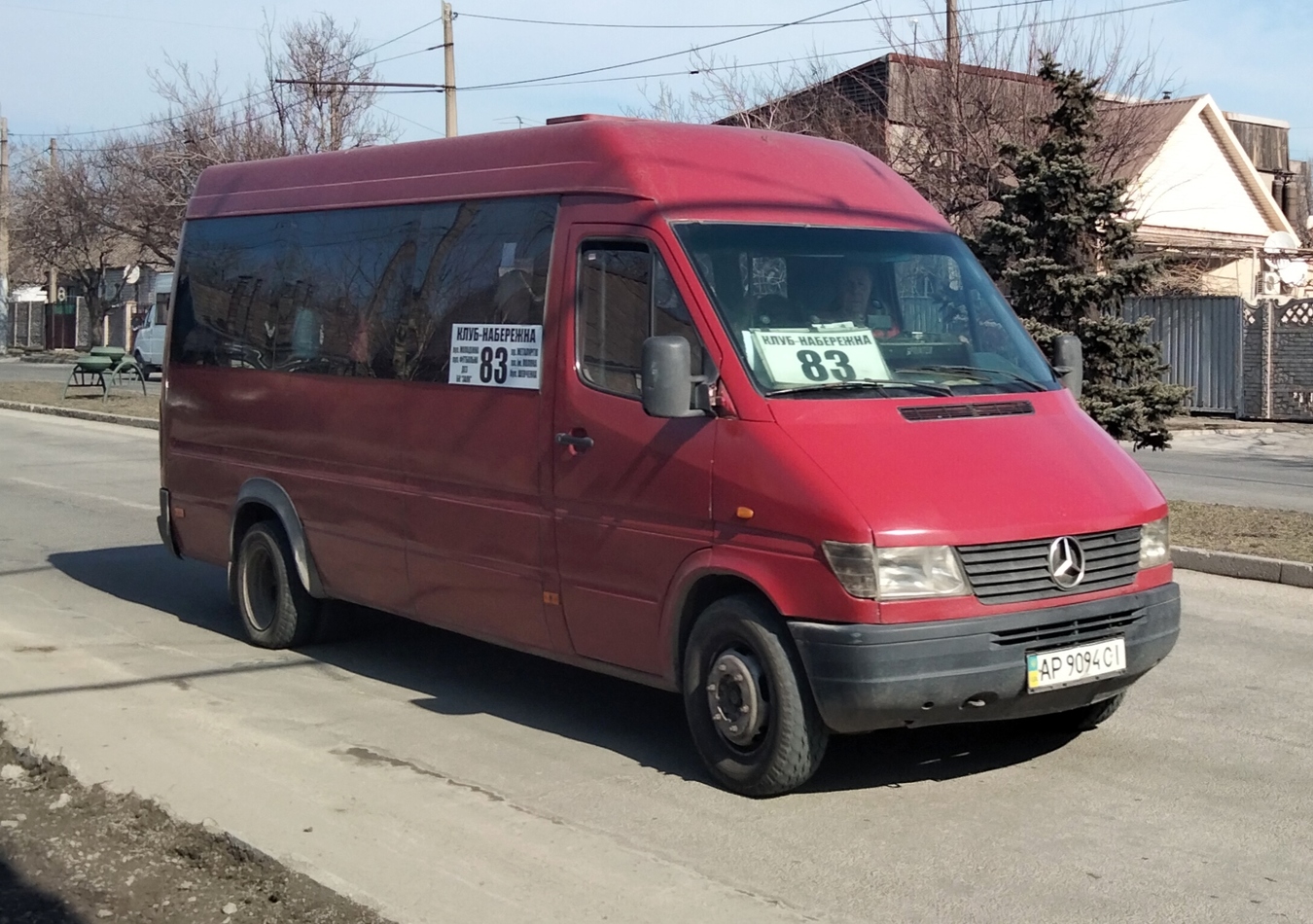 Запарожская вобласць, Mercedes-Benz Sprinter W904 410D № AP 9094 CI