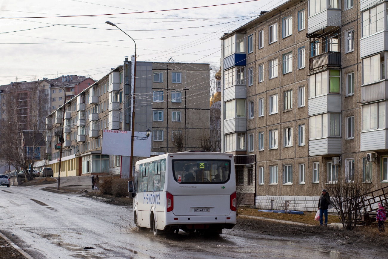 Красноярский край, ПАЗ-320405-14 "Vector Next" № Е 154 ТУ 124