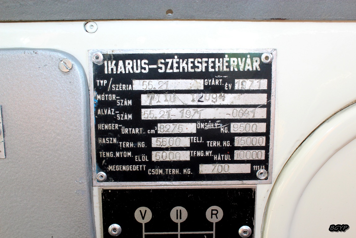 Венгрия, Ikarus  55.21 № OT 61-59