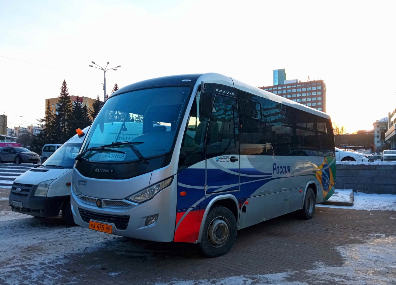 Свердловская область, Marcopolo Bravis 3297-20-01 № КА 475 66