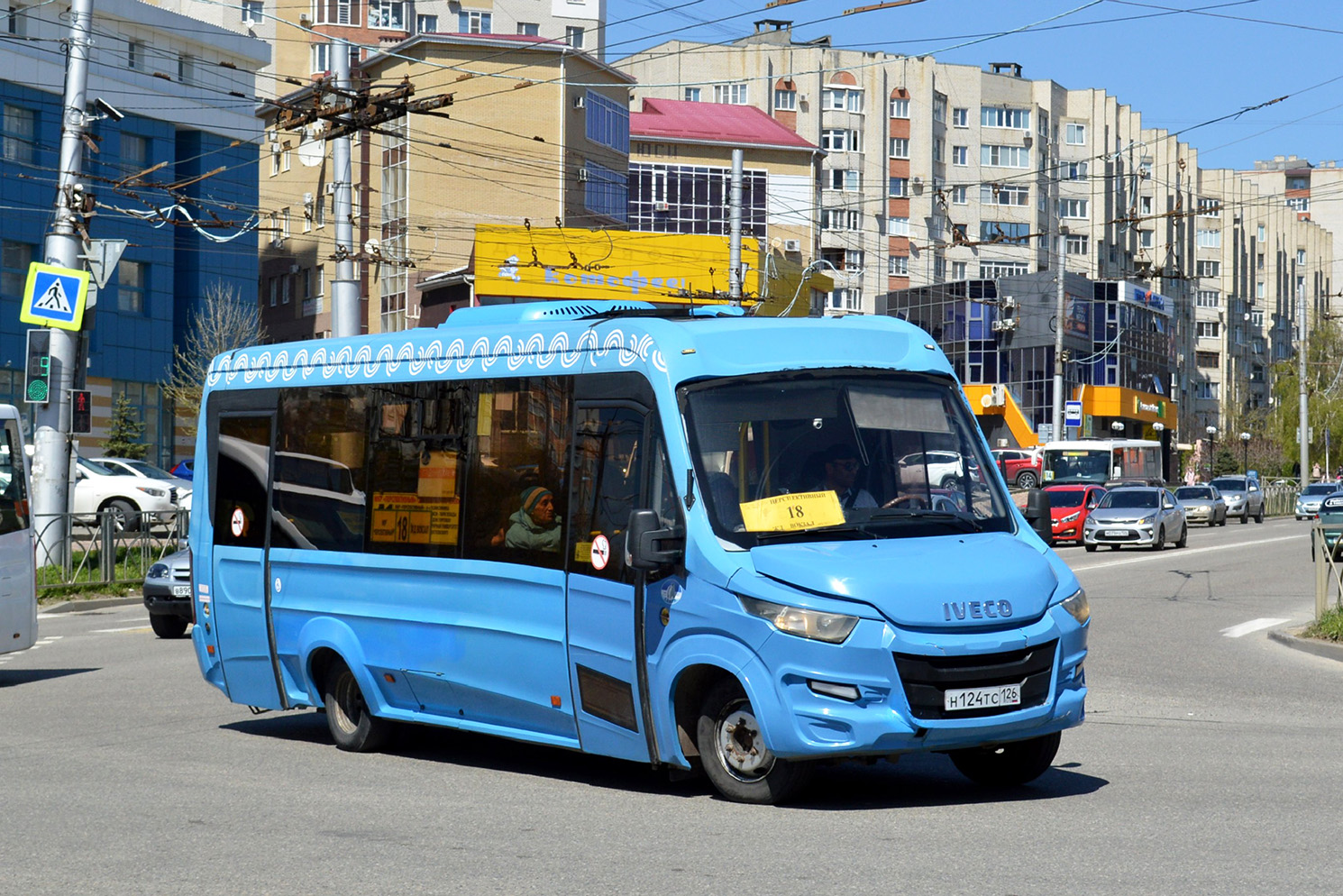 Ставропольский край, Нижегородец-VSN700 (IVECO) № Н 124 ТС 126