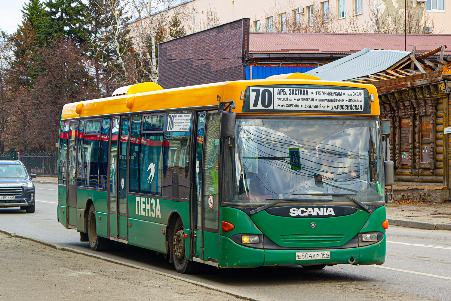 Пензенская область, Scania OmniLink I (Скания-Питер) № Е 804 АР 164