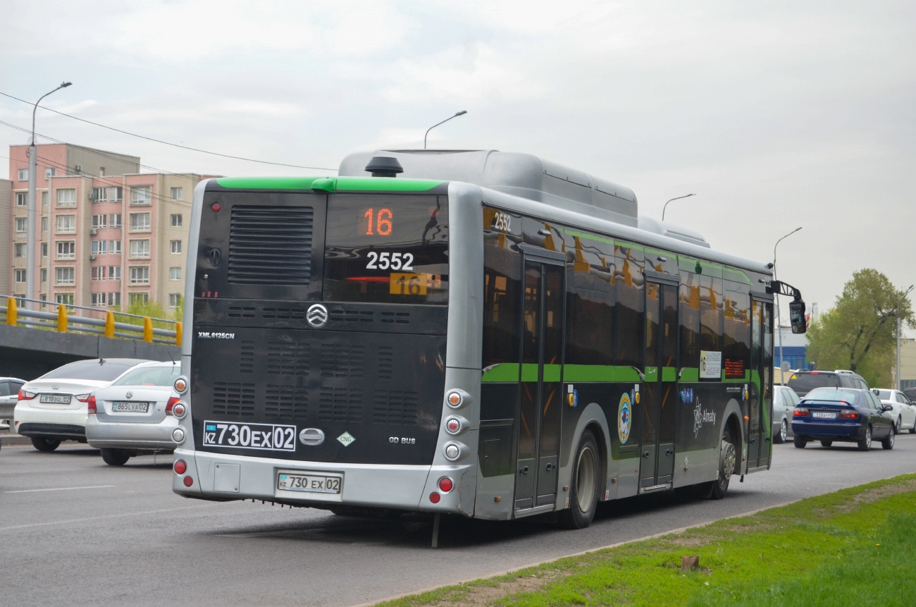 Алматы, Golden Dragon XML6125CN (Hyundai Trans Auto) № 2552