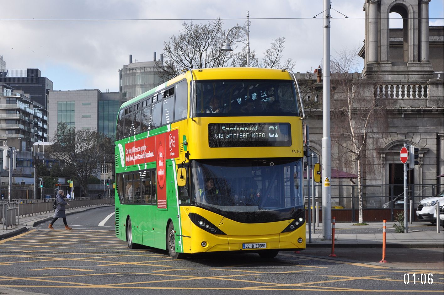 Ирландия, Alexander Dennis Enviro400 City № PA244