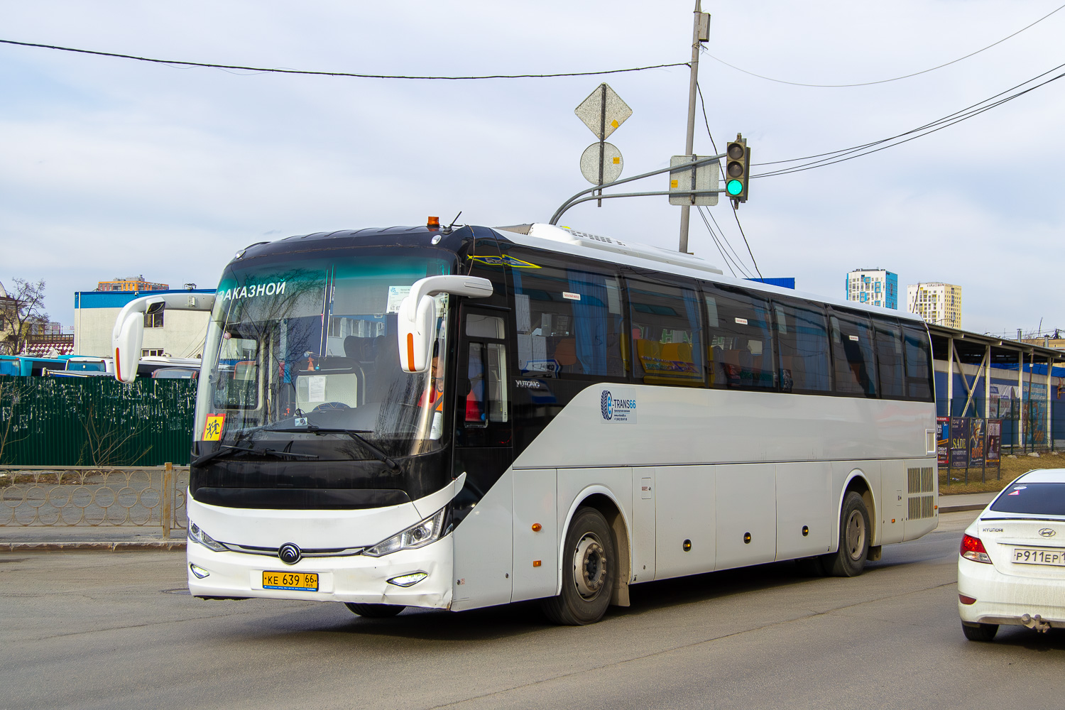 Свердловская область, Yutong C12 (ZK6127HQ) № КЕ 639 66