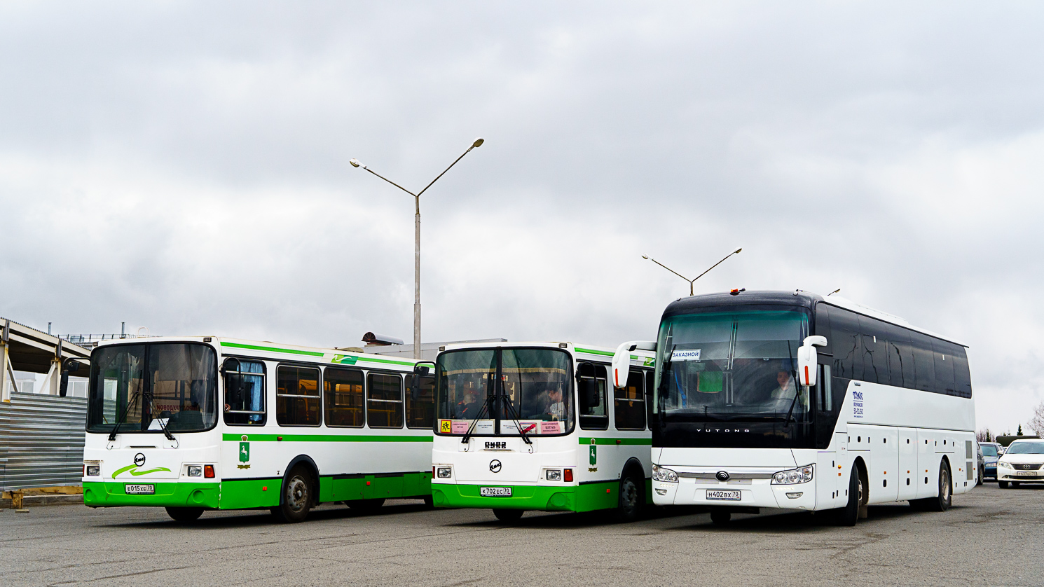 Tomsk region, Yutong ZK6122H9 # Н 402 ВХ 70; Tomsk region — Miscellaneous photos — Tomsk