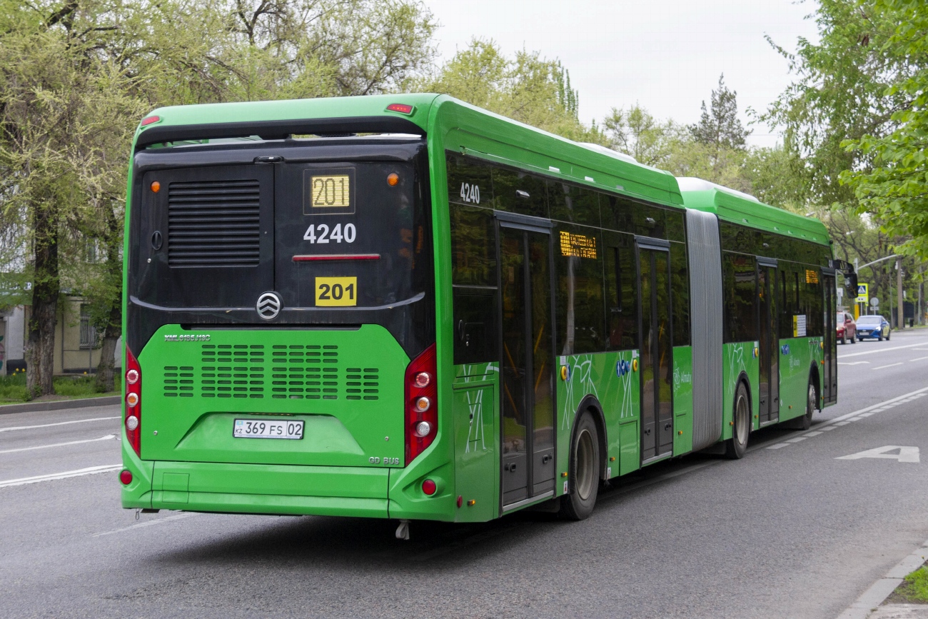Алматы, Golden Dragon XML6185J13C (Hyundai Trans Auto) № 4240