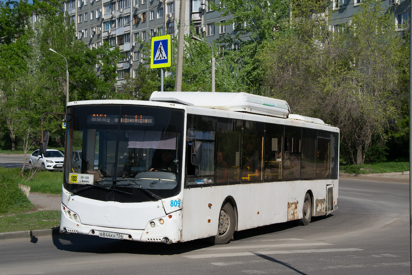 Волгоградская область, Volgabus-5270.G2 (CNG) № 8091