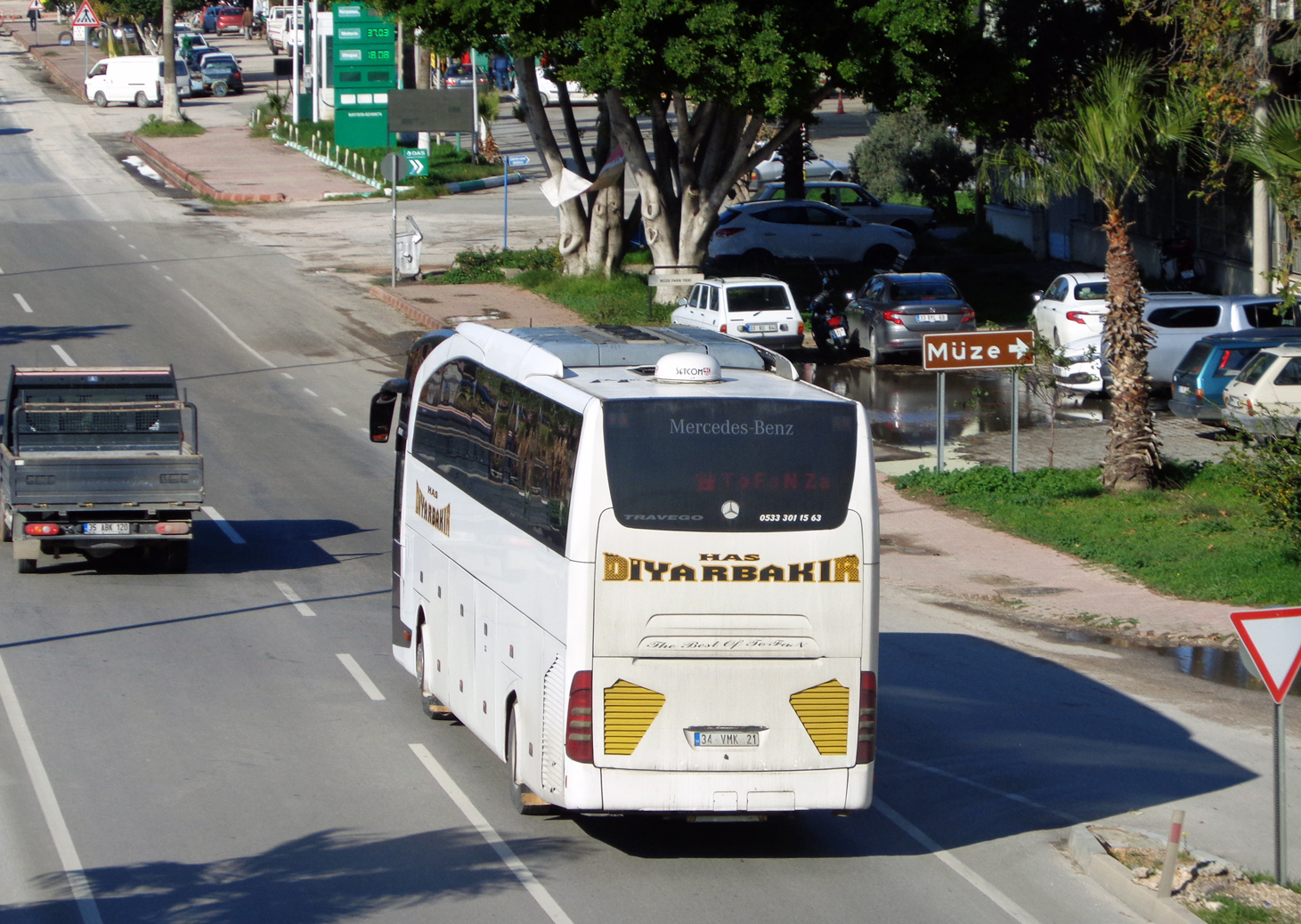 Турция, Mercedes-Benz Travego II 15SHD № 34 VMK 21