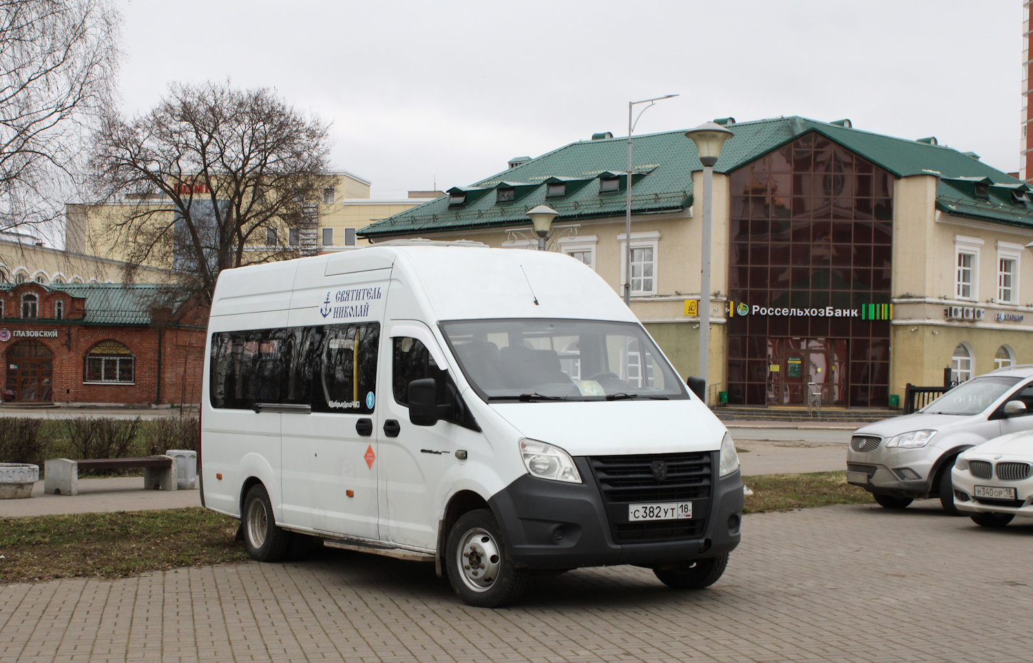 Удмуртия, ГАЗ-A65R32 Next № С 382 УТ 18