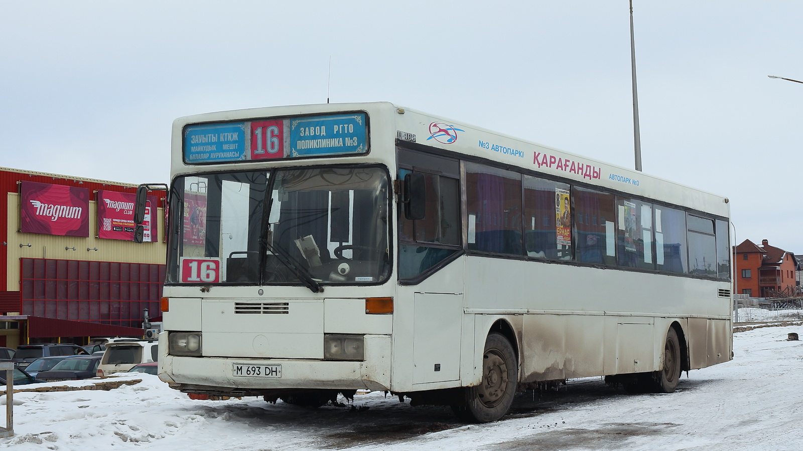 Karagandy province, Mercedes-Benz O405 Nr. M 693 DH