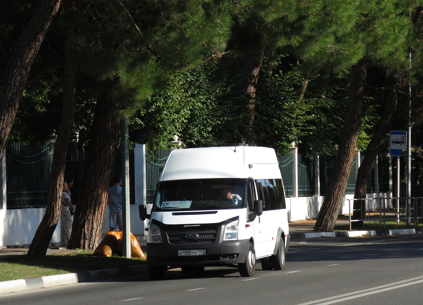 Краснодарский край, Sollers Bus B-CF (Ford Transit) № О 188 УМ 193