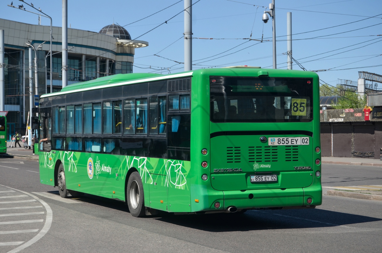 Алматы, Yutong ZK6118HGA (QazTehna) № 855 EY 02