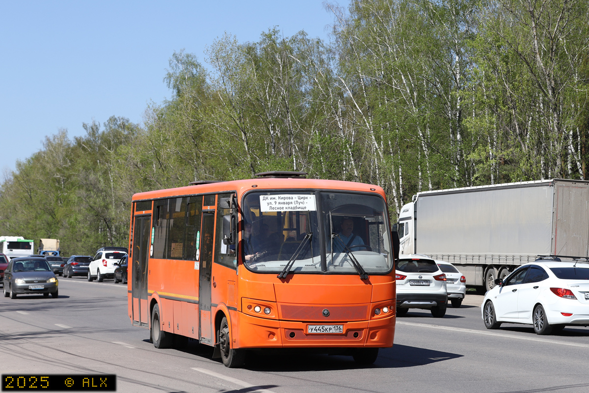 Воронежская область, ПАЗ-320414-04 "Вектор" (1-2) № 02587
