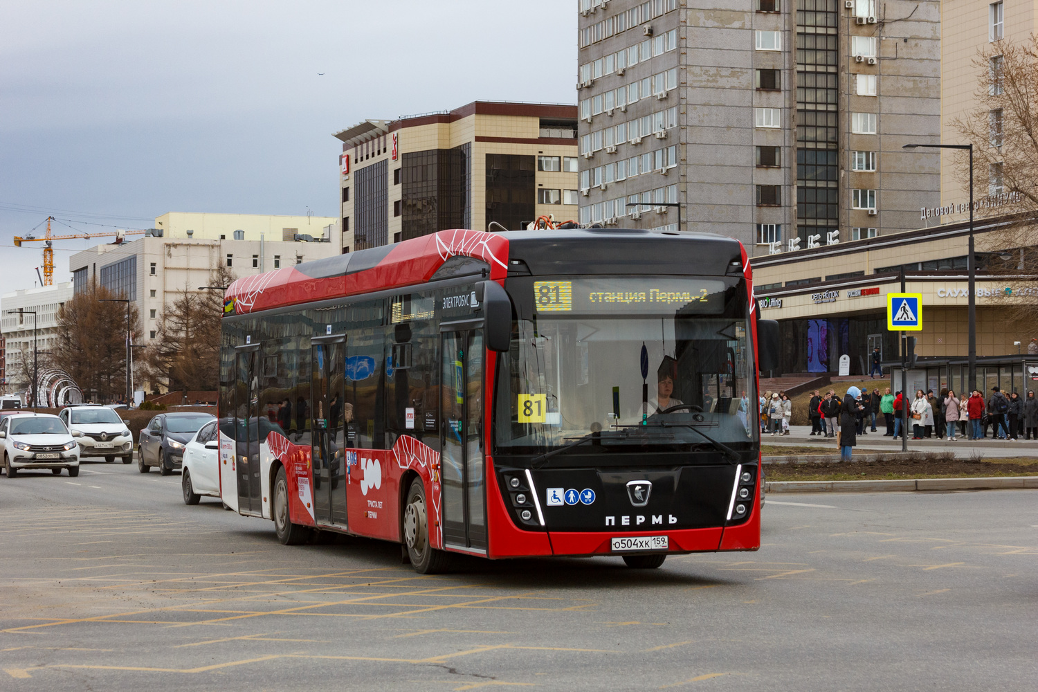 Пермский край, КАМАЗ-6282 № О 504 ХК 159