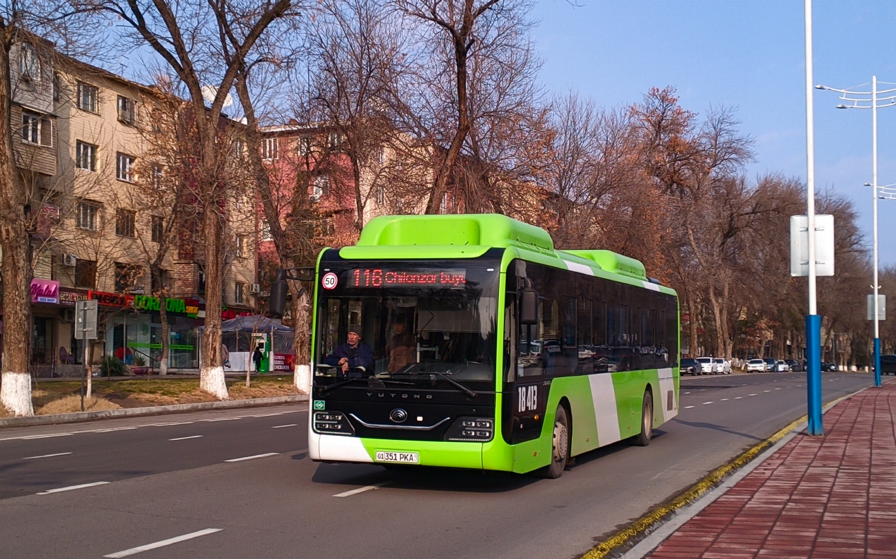 Узбекистан, Yutong ZK6126HG № 18413