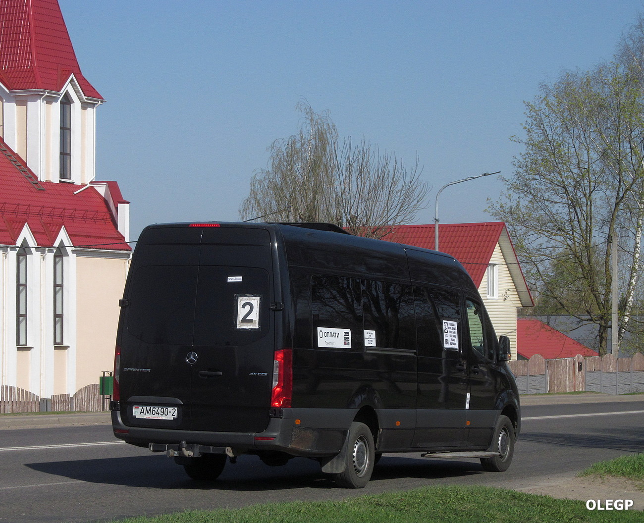 Витебская область, Mercedes-Benz Sprinter W907 № АМ 6490-2