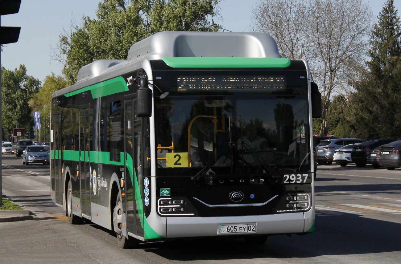 Almaty, Yutong ZK6126HG (QazTehna) Nr. 2937
