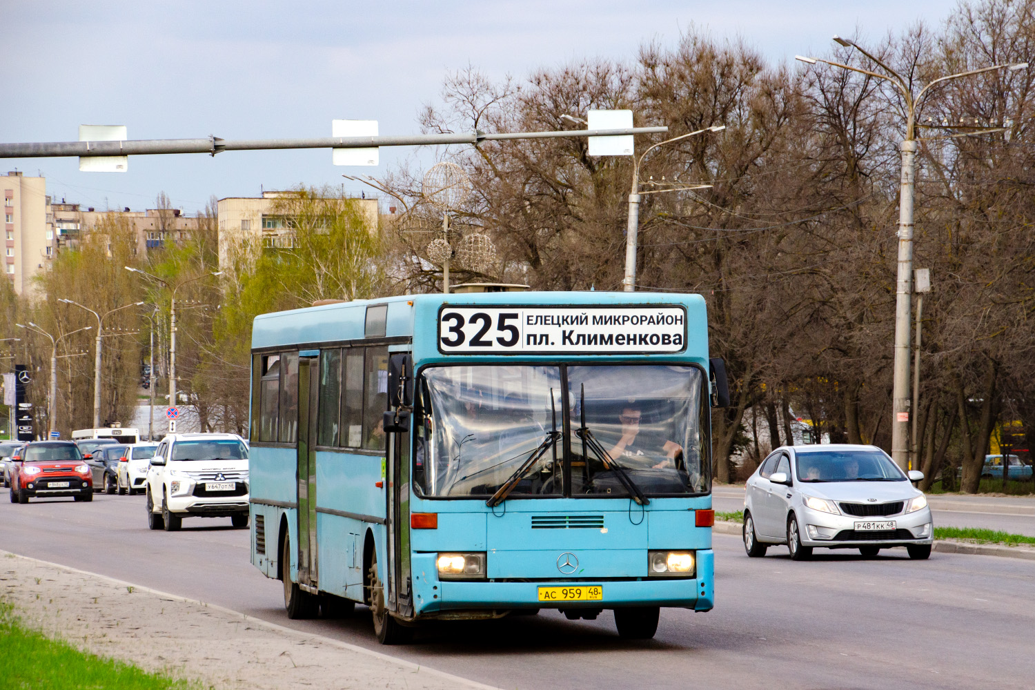 Липецкая область, Mercedes-Benz O405 № АС 959 48