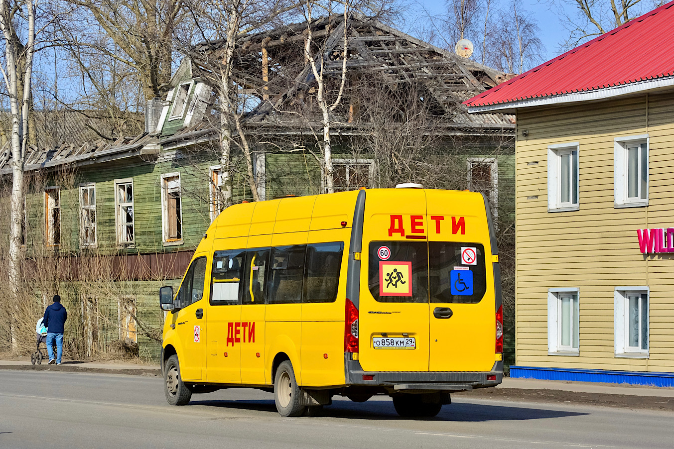 Архангельская область, Луидор-2250NC (ГАЗ Next) № О 858 КМ 29