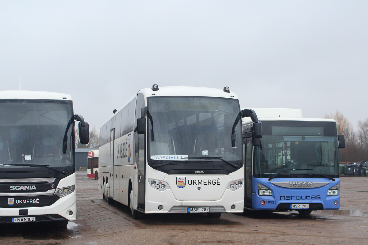 Литва, Scania OmniExpress 360 № MSR 287
