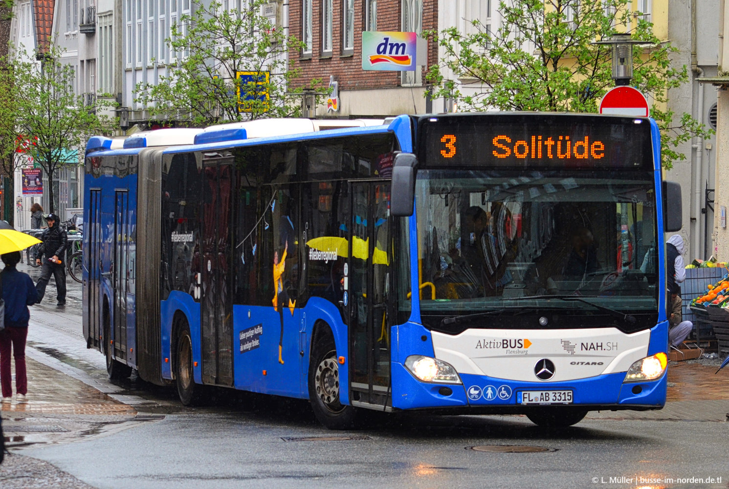 Шлезвиг-Гольштейн, Mercedes-Benz Citaro C2 G № 315