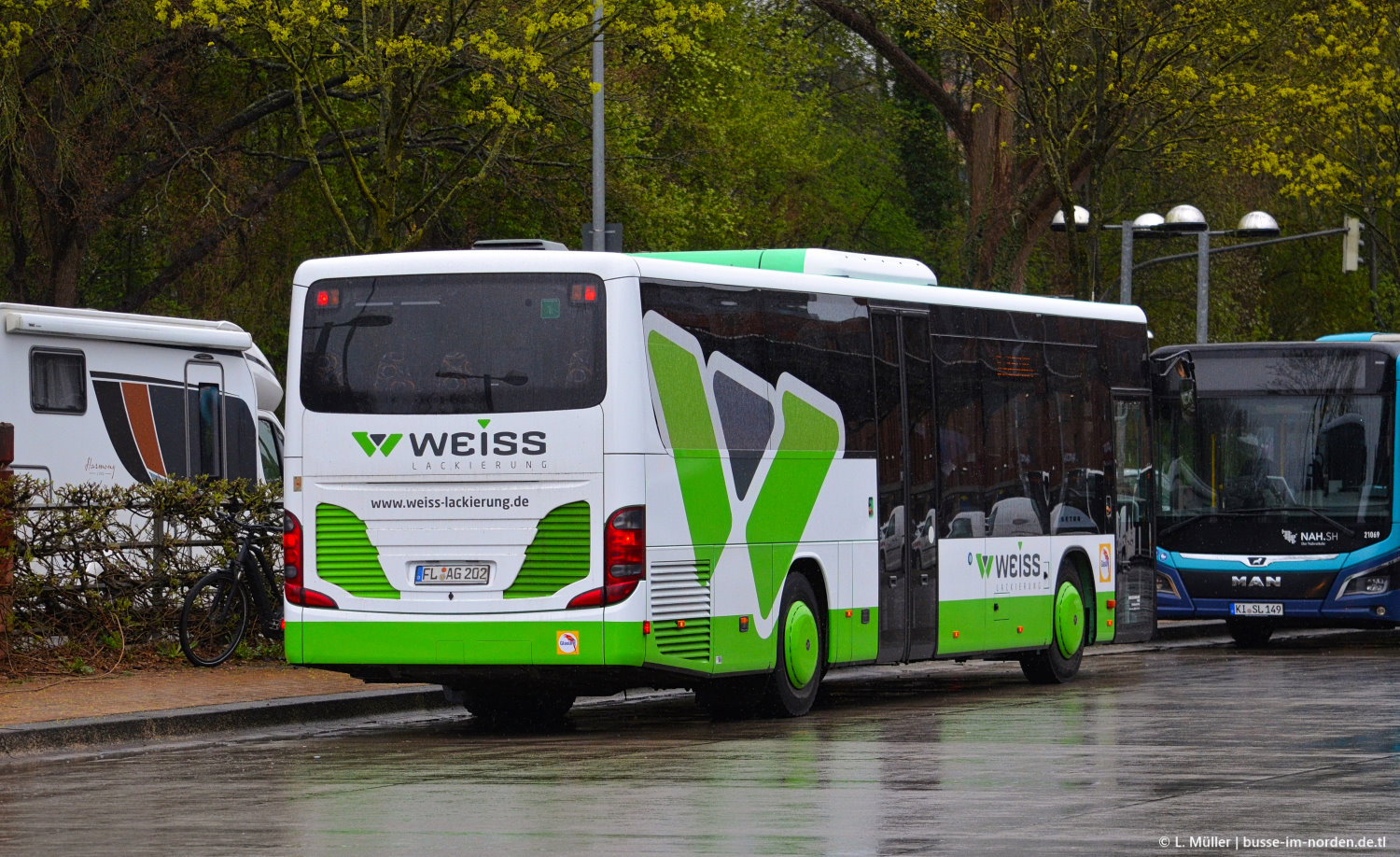 Шлезвиг-Гольштейн, Setra S415LE business № FL-AG 202