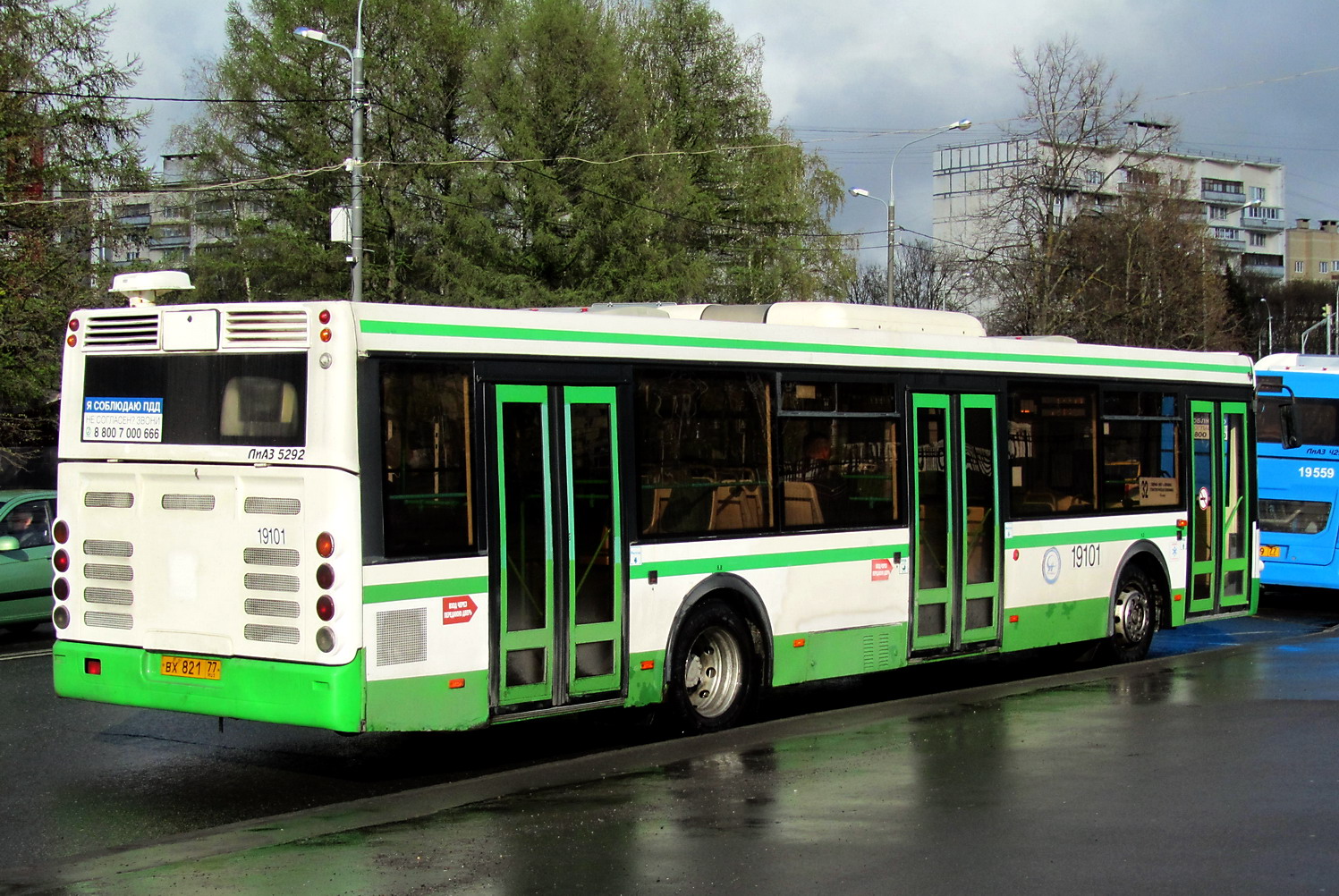 Москва, ЛиАЗ-5292.21 № 19101 Москва, ЛиАЗ-5292.21 № 19101