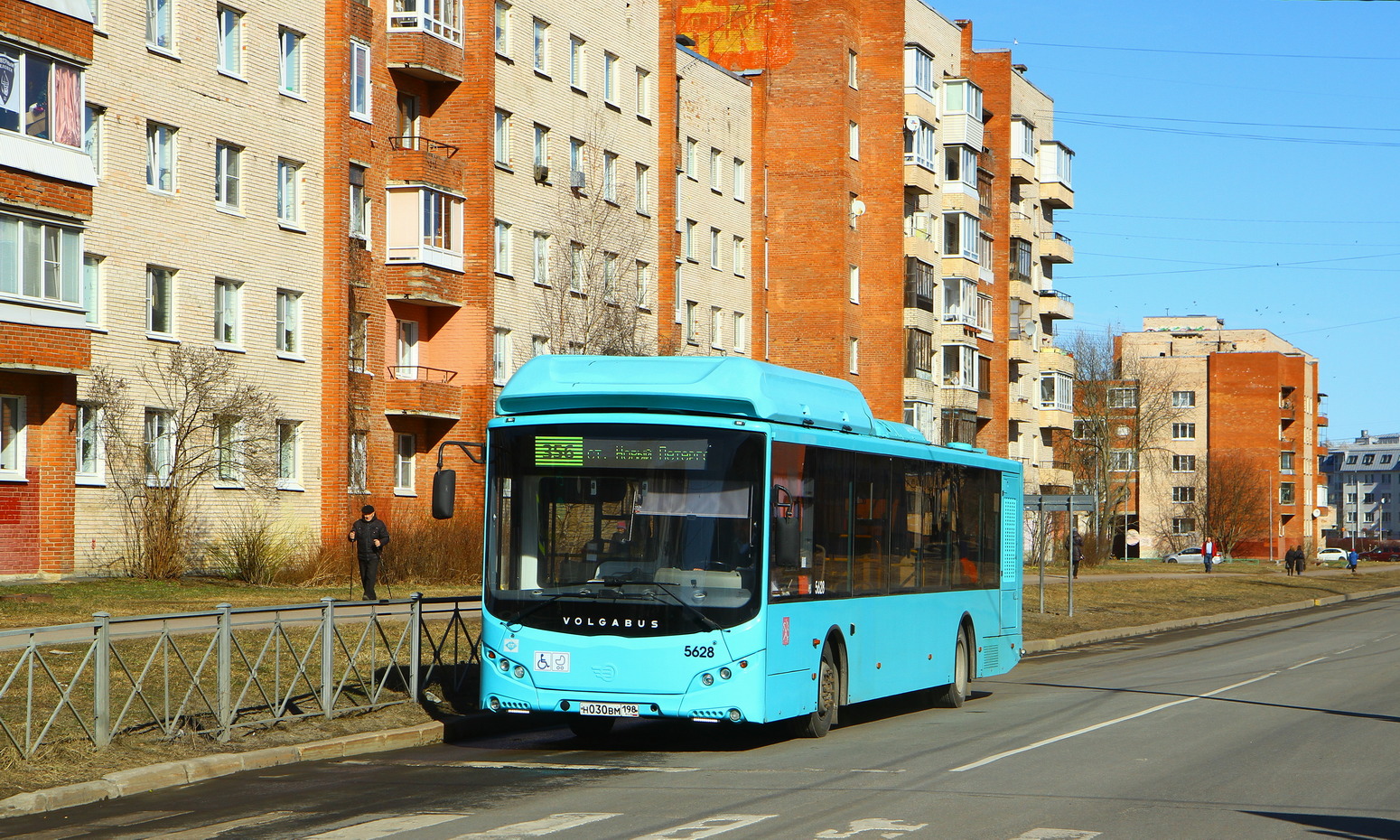 Санкт-Петербург, Volgabus-5270.G4 (CNG) № 5628