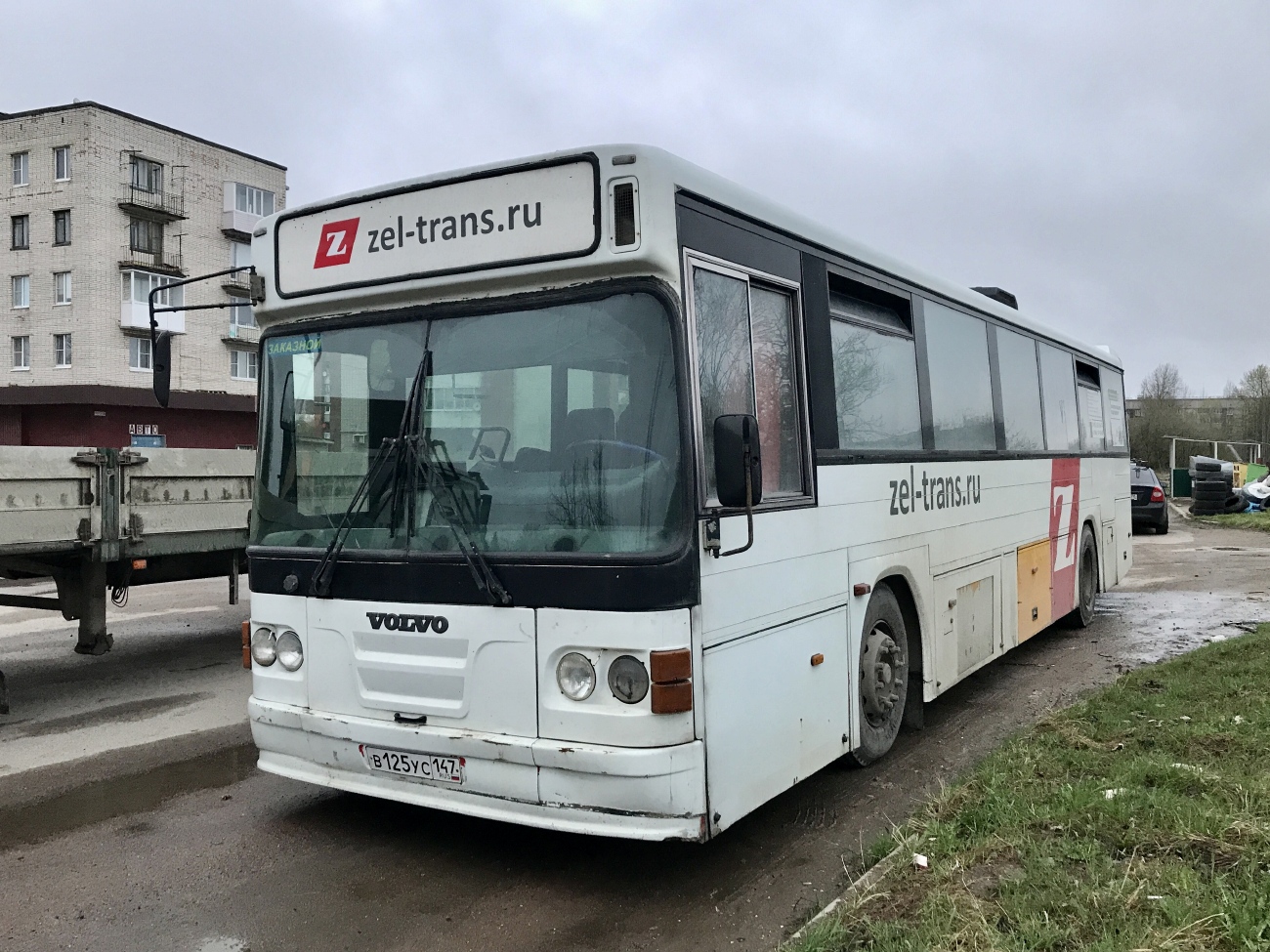 Ленинградская область, СибСкан (Volvo B10M-60F) № В 125 УС 147