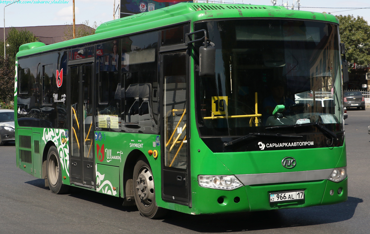 Shymkent, Ankai HFF6850G (SaryarkaAvtoProm) № 966 AL 17
