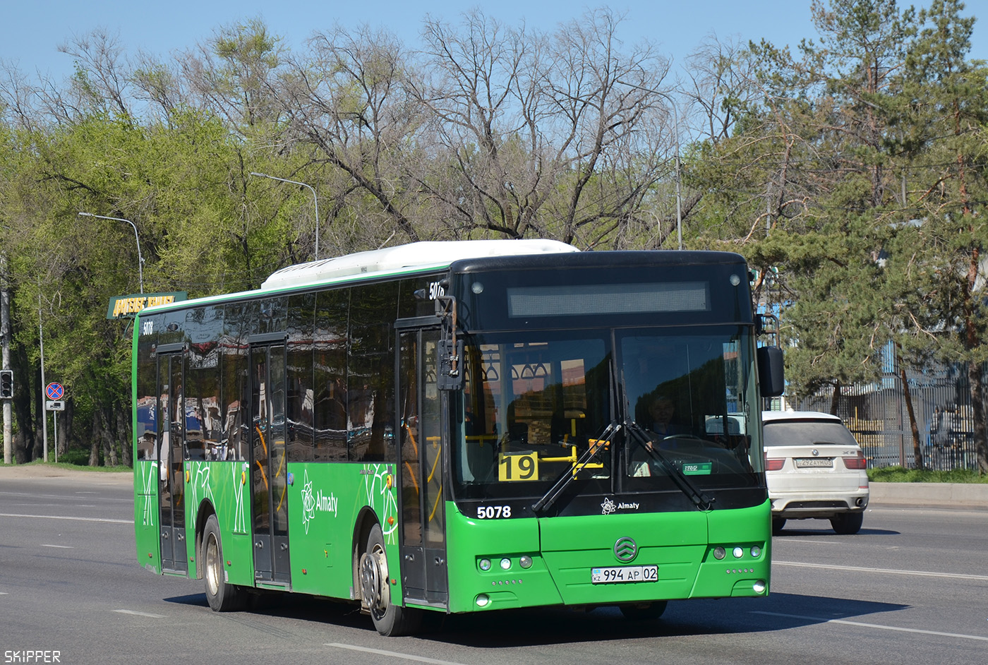 Алматы, Golden Dragon XML6125CR (Hyundai Trans Auto) № 5078